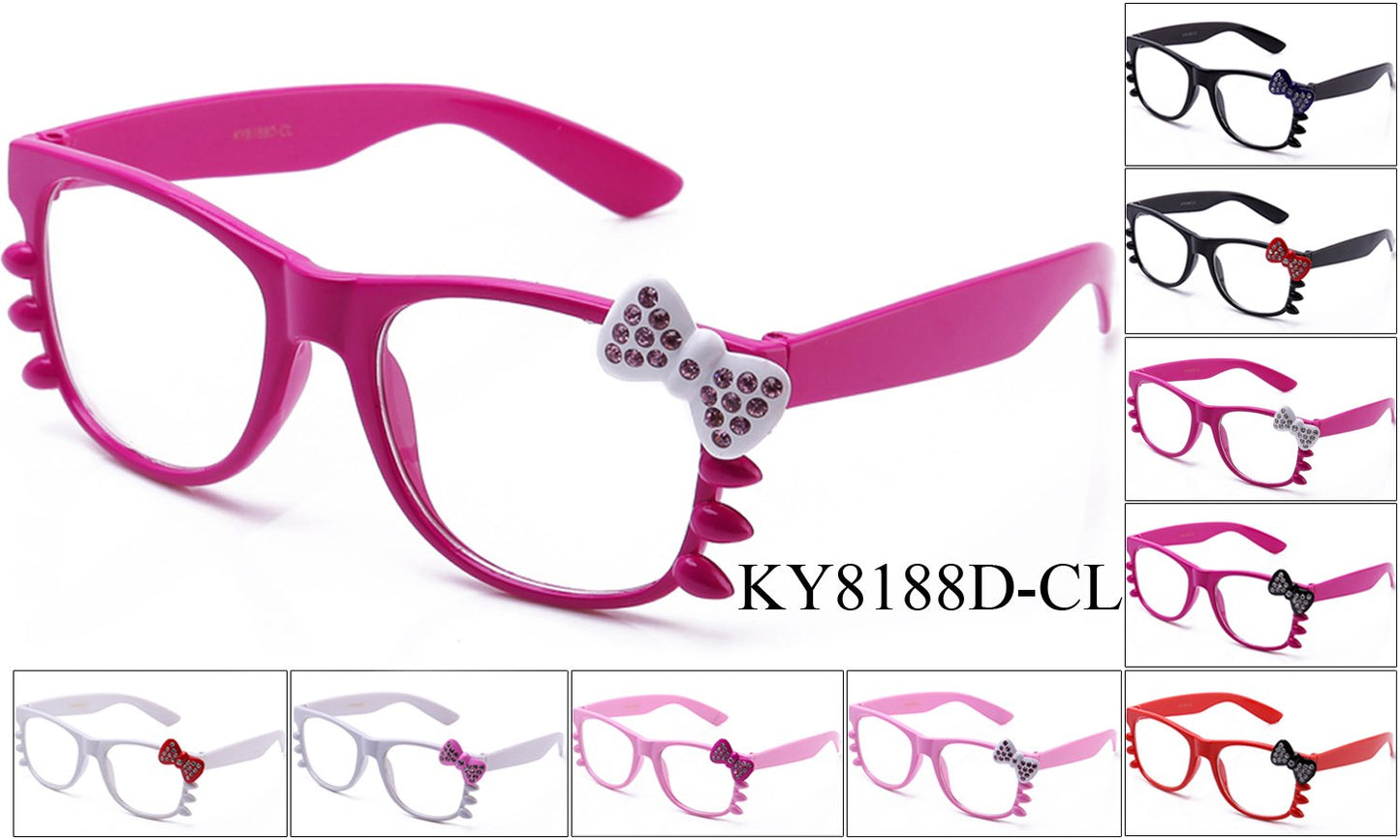 KY8188D-CL - GOGOsunglasses, IG sunglasses, sunglasses, reading glasses, clear lens, kids sunglasses, fashion sunglasses, women sunglasses, men sunglasses