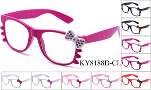 KY8188D-CL - GOGOsunglasses, IG sunglasses, sunglasses, reading glasses, clear lens, kids sunglasses, fashion sunglasses, women sunglasses, men sunglasses