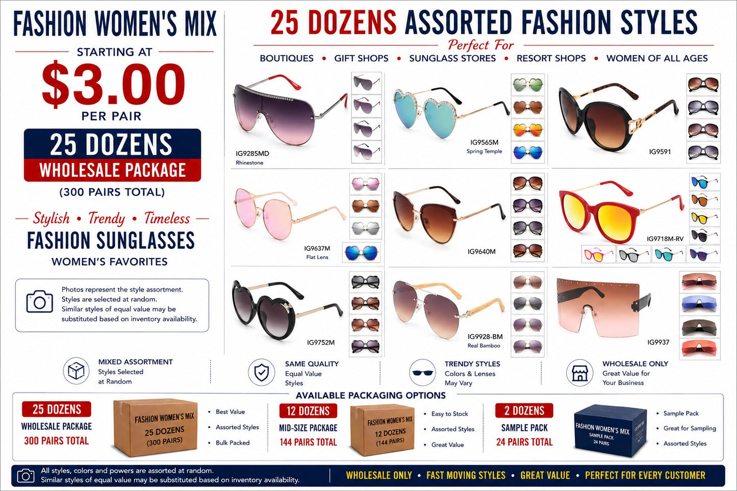 $3 Fashion Women's Collection