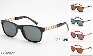 IG213PR - GOGOsunglasses, IG sunglasses, sunglasses, reading glasses, clear lens, kids sunglasses, fashion sunglasses, women sunglasses, men sunglasses