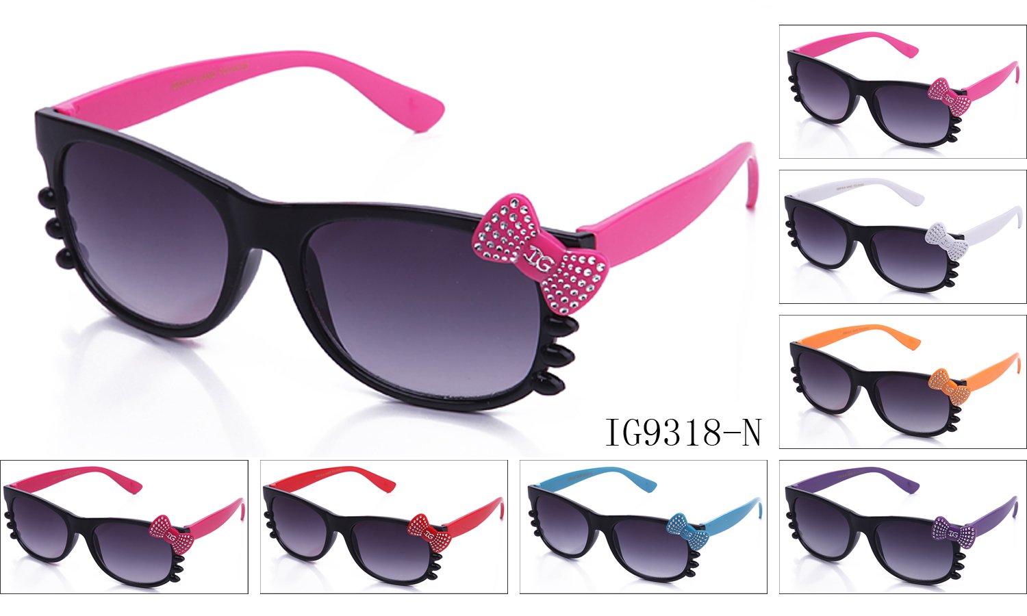 IG9318N - GOGOsunglasses, IG sunglasses, sunglasses, reading glasses, clear lens, kids sunglasses, fashion sunglasses, women sunglasses, men sunglasses