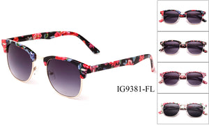 IG9381-FL - GOGOsunglasses, IG sunglasses, sunglasses, reading glasses, clear lens, kids sunglasses, fashion sunglasses, women sunglasses, men sunglasses