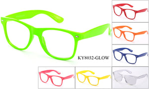 KY8032-GLOW - GOGOsunglasses, IG sunglasses, sunglasses, reading glasses, clear lens, kids sunglasses, fashion sunglasses, women sunglasses, men sunglasses