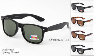 KY8032-ST-PR - GOGOsunglasses, IG sunglasses, sunglasses, reading glasses, clear lens, kids sunglasses, fashion sunglasses, women sunglasses, men sunglasses