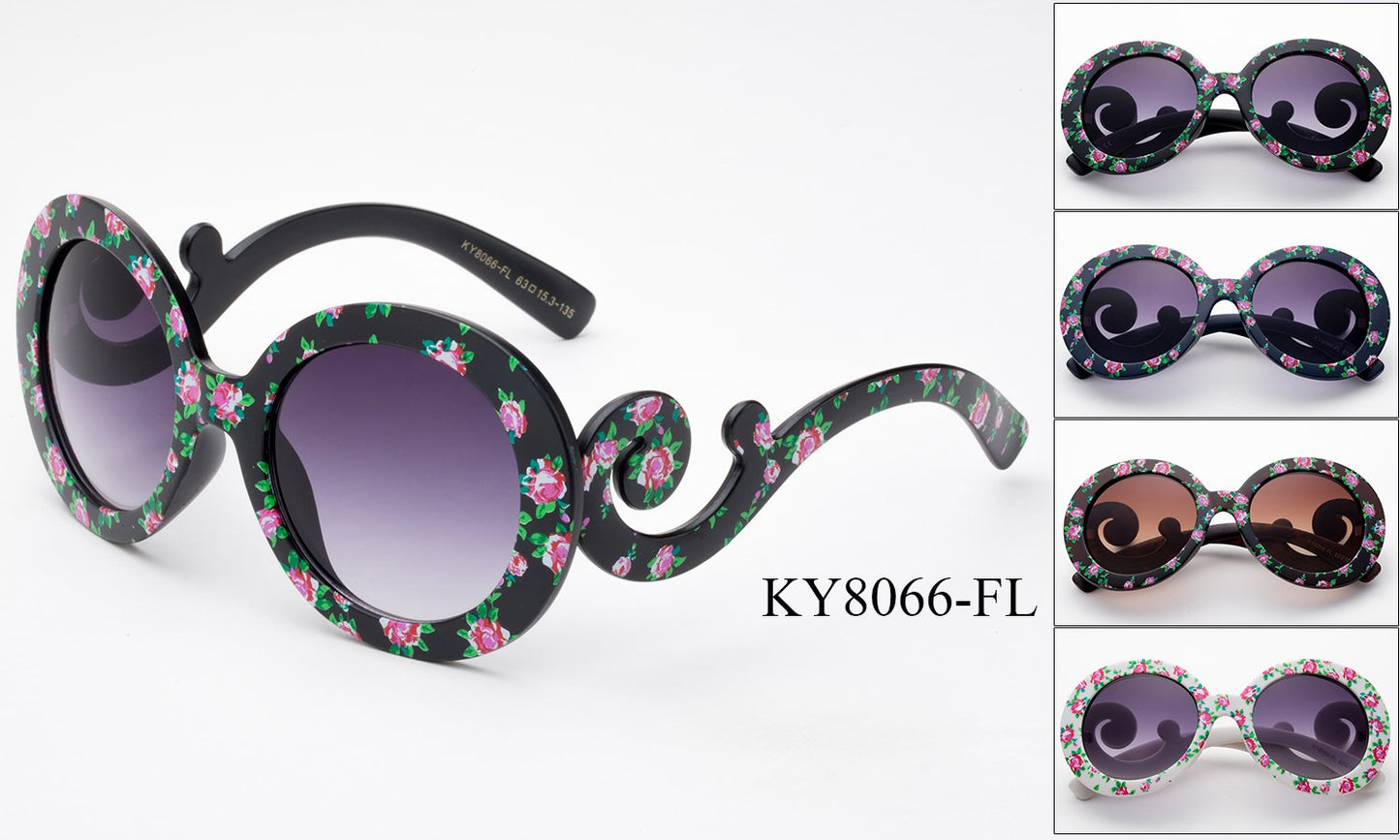 KY8166-FL - GOGOsunglasses, IG sunglasses, sunglasses, reading glasses, clear lens, kids sunglasses, fashion sunglasses, women sunglasses, men sunglasses