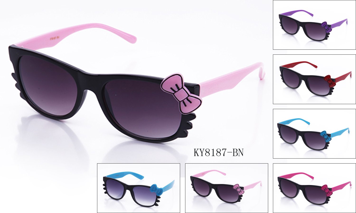 KY8187-BN - GOGOsunglasses, IG sunglasses, sunglasses, reading glasses, clear lens, kids sunglasses, fashion sunglasses, women sunglasses, men sunglasses