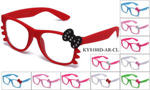 KY8188D-AR-CL - GOGOsunglasses, IG sunglasses, sunglasses, reading glasses, clear lens, kids sunglasses, fashion sunglasses, women sunglasses, men sunglasses